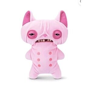 New Fuggler Alley Cats Wrinkle McStinkles Plush Sphinx 9" Plush Toy Pink Zuru